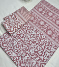 Rose Vine Garden King Size Bedsheet (100 x 108) - Pure Cotton
