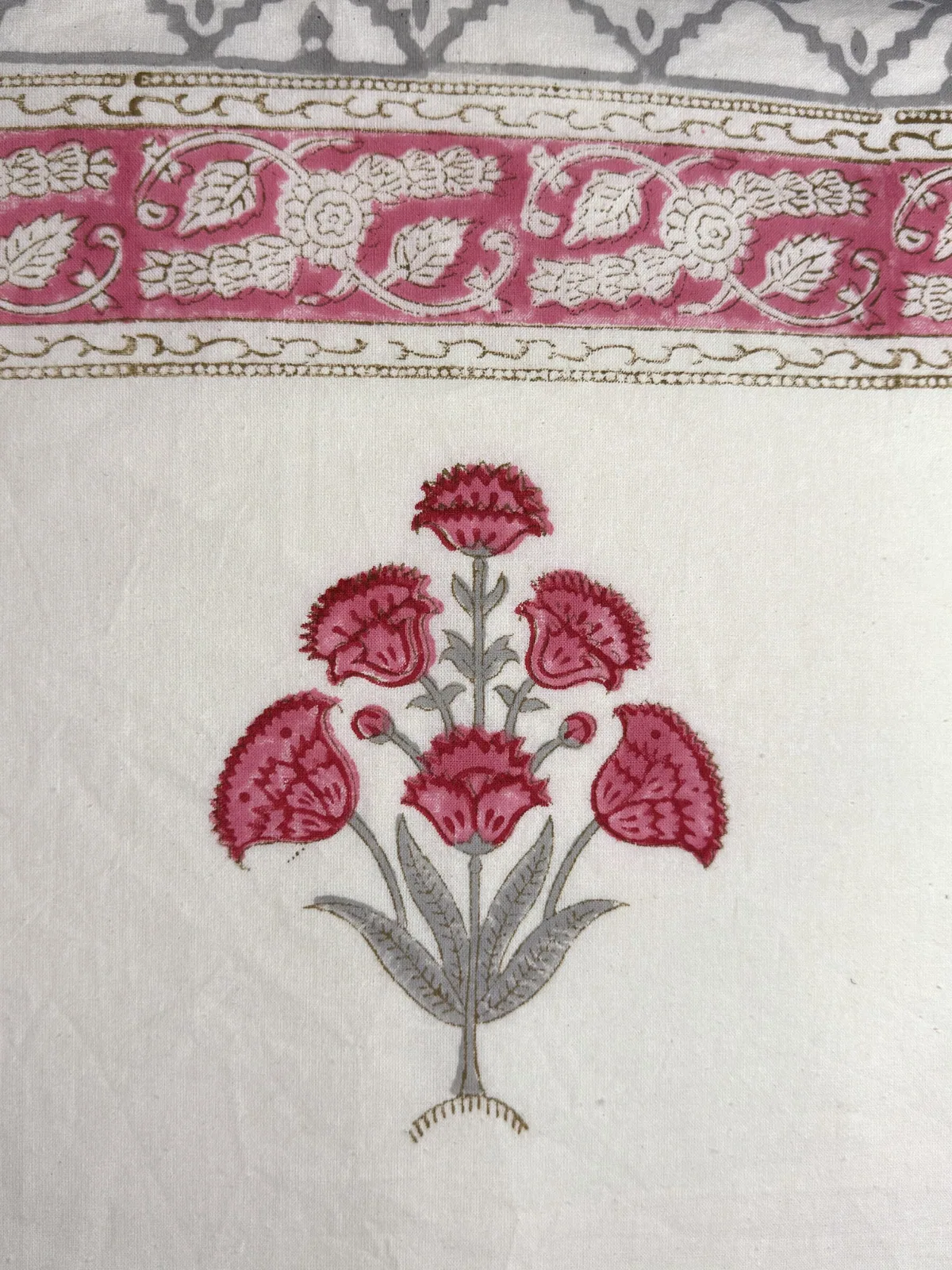 View 7 of pink floral bedsheet